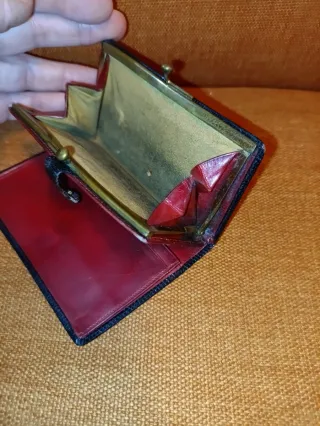 Gucci portafogli portamonete originale anni '70