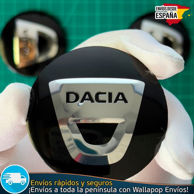 Emblema Dacia 56mm Pegatina Tapa Tapacubo Llanta