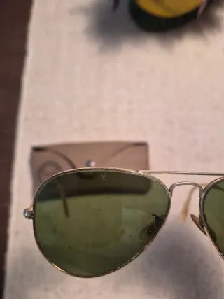 Gafas de Sol Ray-Ban Vintage 1975 Marrones