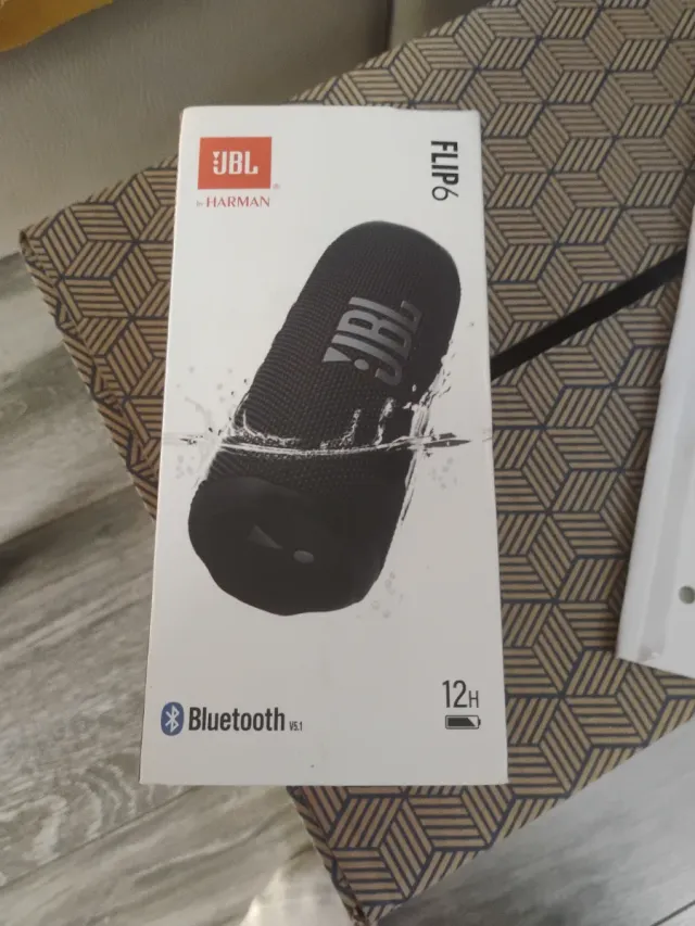 Altavoz JBL Flip 6 Negro Bluetooth