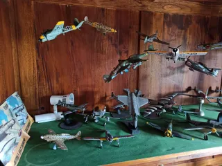 Colección Aviones Metal Altaya 2004 + Extras