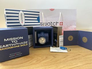 Omega x Swatch. Mission to Earthphase.