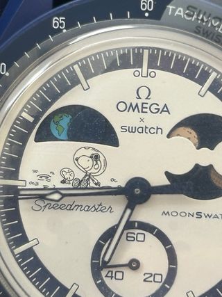 Omega x Swatch. Mission to Earthphase.