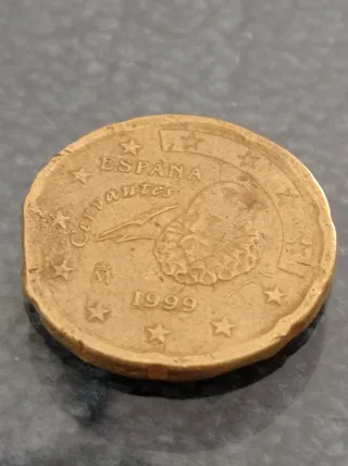 20 Céntimos España 1999 - Error