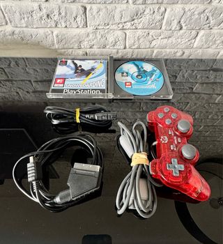 Playstation 1 Fat Completa + Gioco Snowboarding