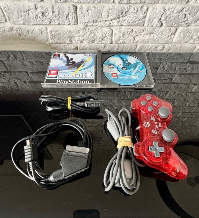 Playstation 1 Fat Completa + Gioco Snowboarding