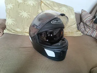 Casco HJC i70 Negro Mate Fibra Carbono