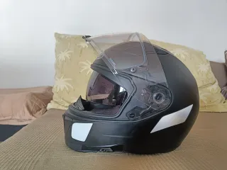 Casco HJC i70 Negro Mate Fibra Carbono