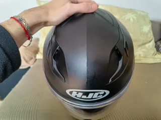Casco HJC i70 Negro Mate Fibra Carbono