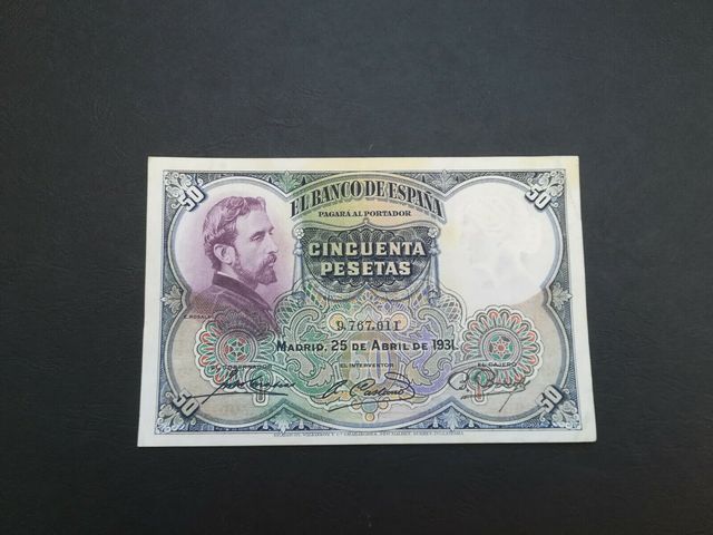 Billete 50 Pesetas año 1931
