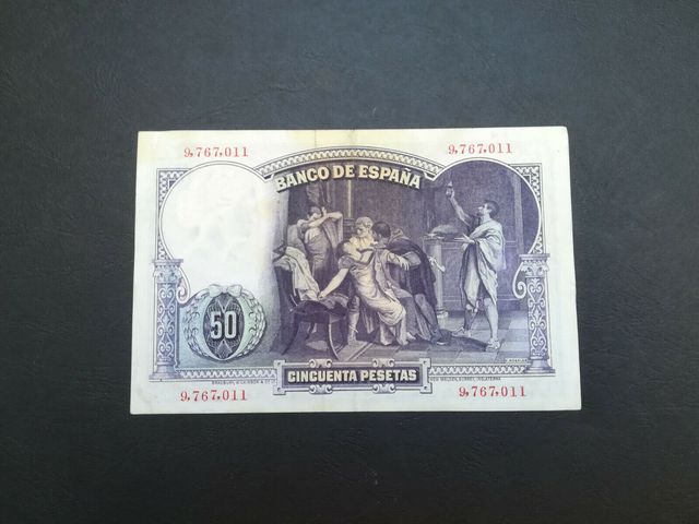 Billete 50 Pesetas año 1931
