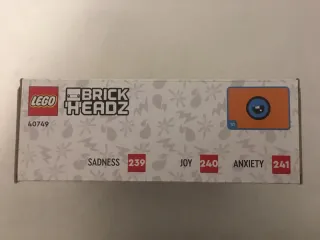 LEGO BrickHeadz Alegría, Tristeza y Ansiedad 40749