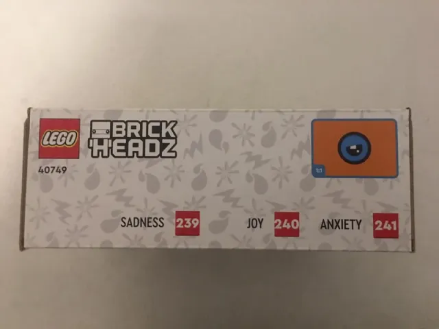 LEGO BrickHeadz Alegría, Tristeza y Ansiedad 40749