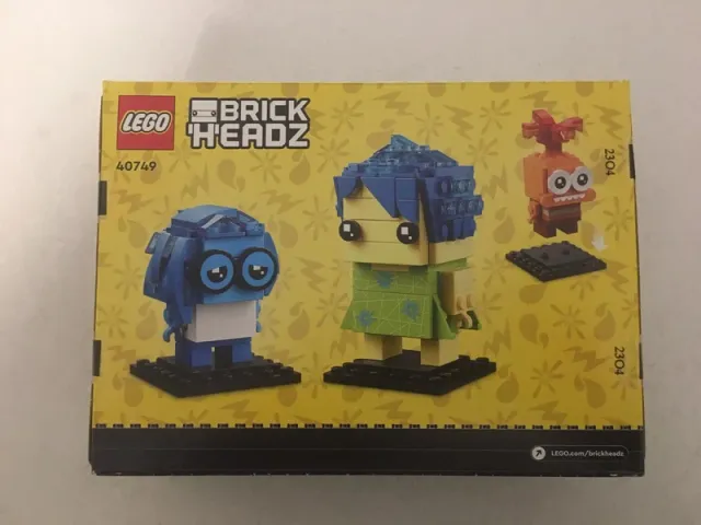 LEGO BrickHeadz Alegría, Tristeza y Ansiedad 40749