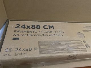 Pavimento no rectificado 24x88