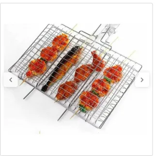 Parrilla Barbacoa Hamburguesas Metal Madera