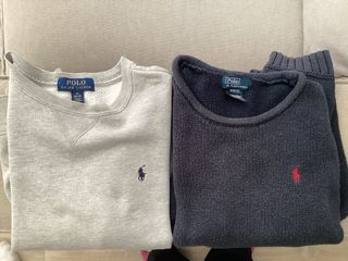 2 Jerséis Polo Ralph Lauren Talla M (10-12)