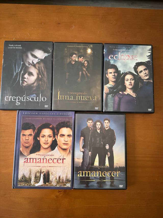 Saga Crepúsculo Completa DVD
