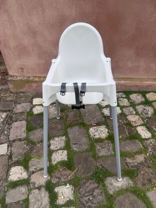 Seggiolone pappa bianco