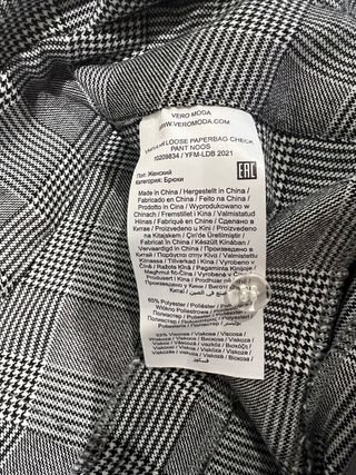 Pantalón Vero Moda cuadros