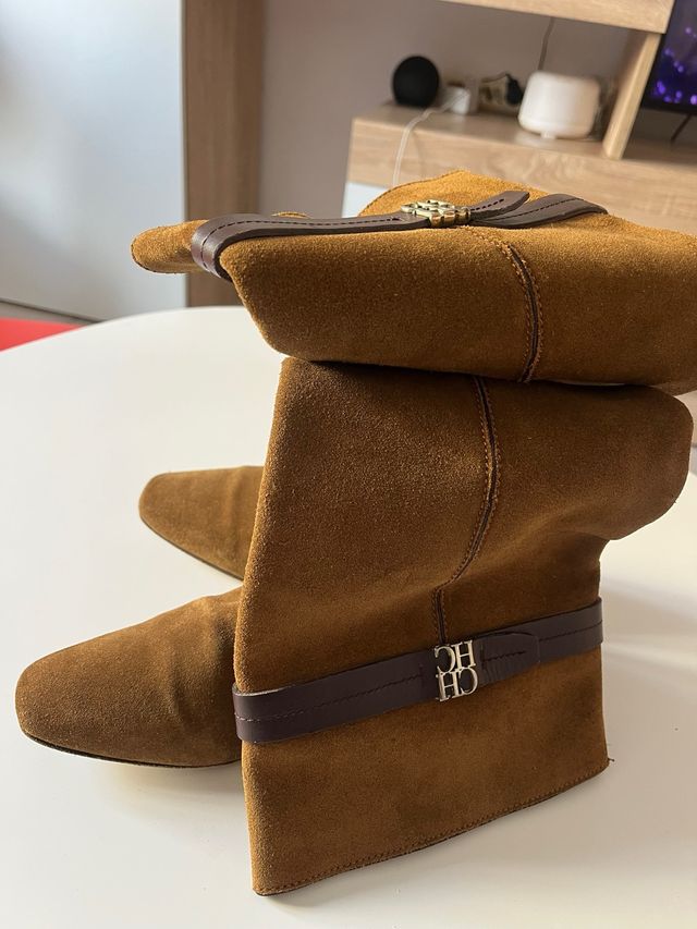 Botas Carolina Herrera Marrones