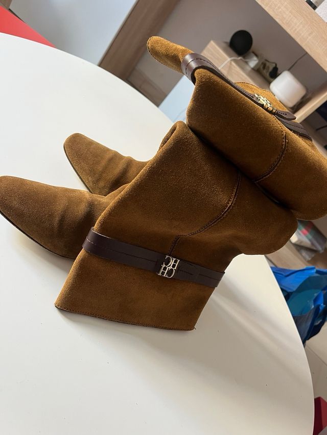 Botas Carolina Herrera Marrones