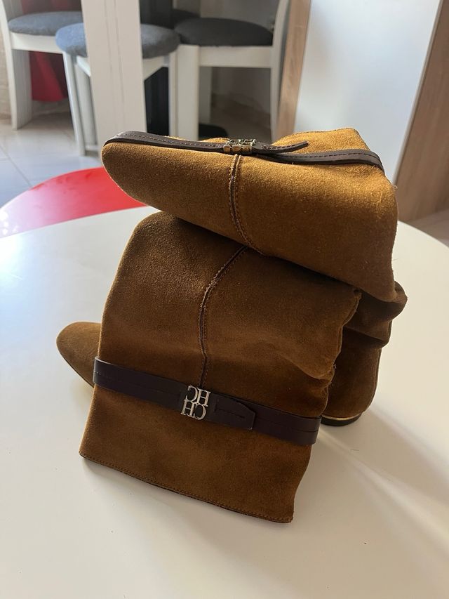 Botas Carolina Herrera Marrones