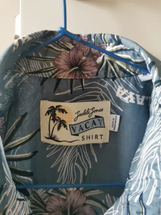 Camisa de Jack & Jones, Algodón Manga Corta