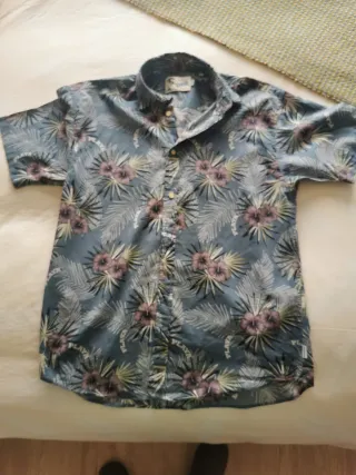 Camisa de Jack & Jones, Algodón Manga Corta