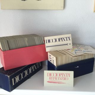 Juego de mesa DICCIOPINTA REFRANERO + AZUL PREGUNT