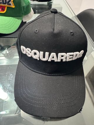 Gorra Dsquared2 Negra Bordada