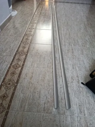 2 Perfiles de aluminio embellecedores