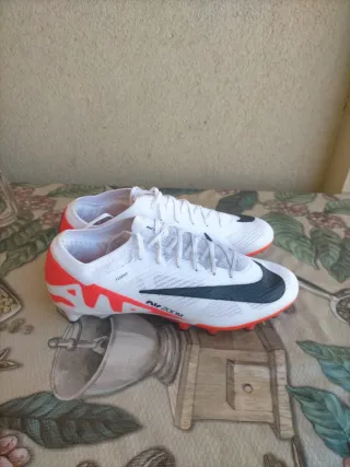 Nike Mercurial Vapor Naranja y Blanco