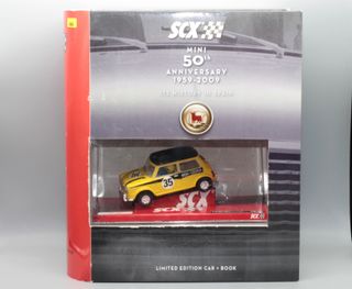 Scalextric Mini 50 Aniversario Libro + Coche