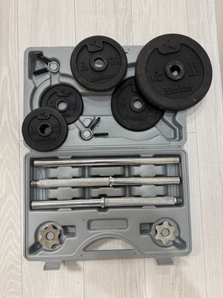 Kit Mancuernas y Barra