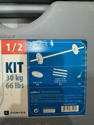 Kit Mancuernas y Barra