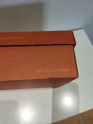 Zapatos de salón ante azul mujer