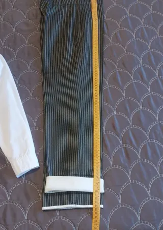 Camisa campera talla 10 y pantalón traje de corto