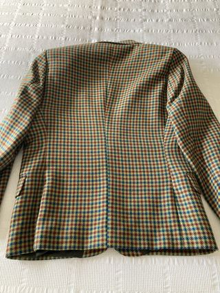 Americana cuadros talla 46