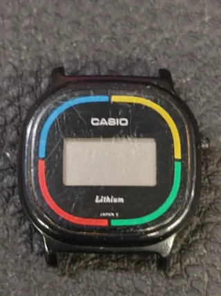 Reloj Casio L-9, delo los 80 edición uno