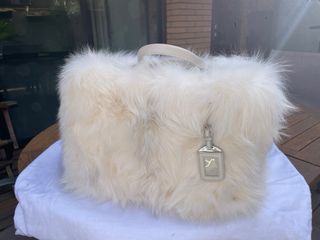 Bolso Prada Pelo Natural Zorro Blanco
