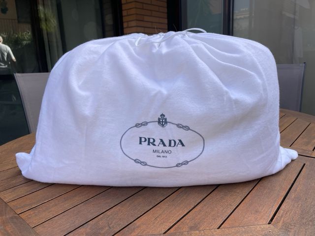Bolso Prada Pelo Natural Zorro Blanco