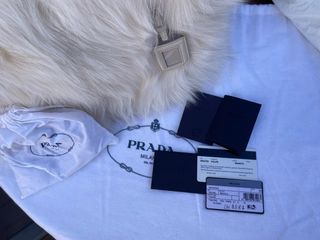 Bolso Prada Pelo Natural Zorro Blanco