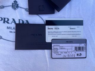 Bolso Prada Pelo Natural Zorro Blanco