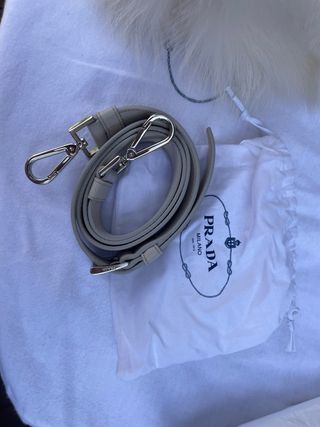 Bolso Prada Pelo Natural Zorro Blanco