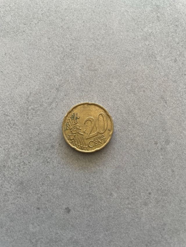 Moneda 20 céntimos Bélgica 2000