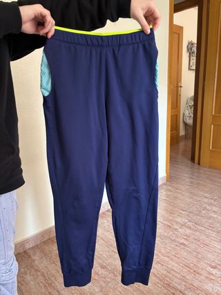Chándal unisex infantil azul y turquesa
