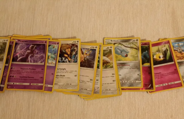 Lotto 53 Carte Pokemon Diverse Collezionabili