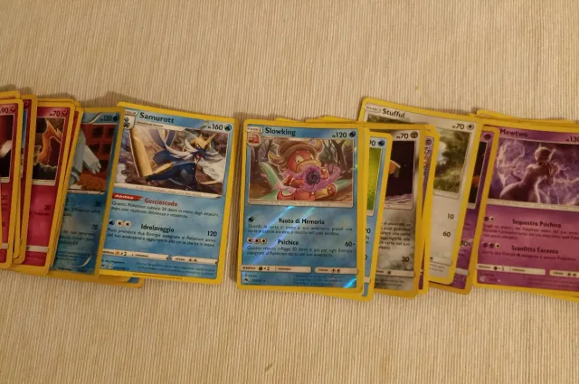 Lotto 53 Carte Pokemon Diverse Collezionabili