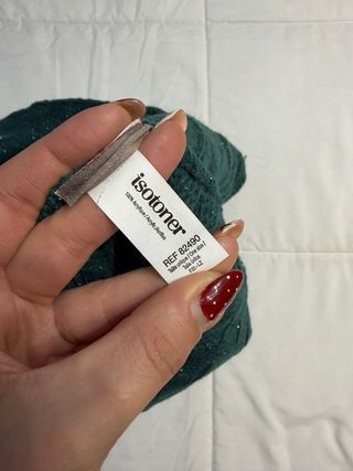 Bufanda Isotoner Verde Brillante